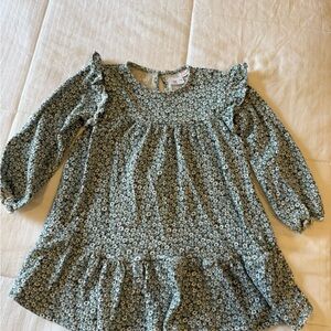 Zara Kids Green Floral Blouse